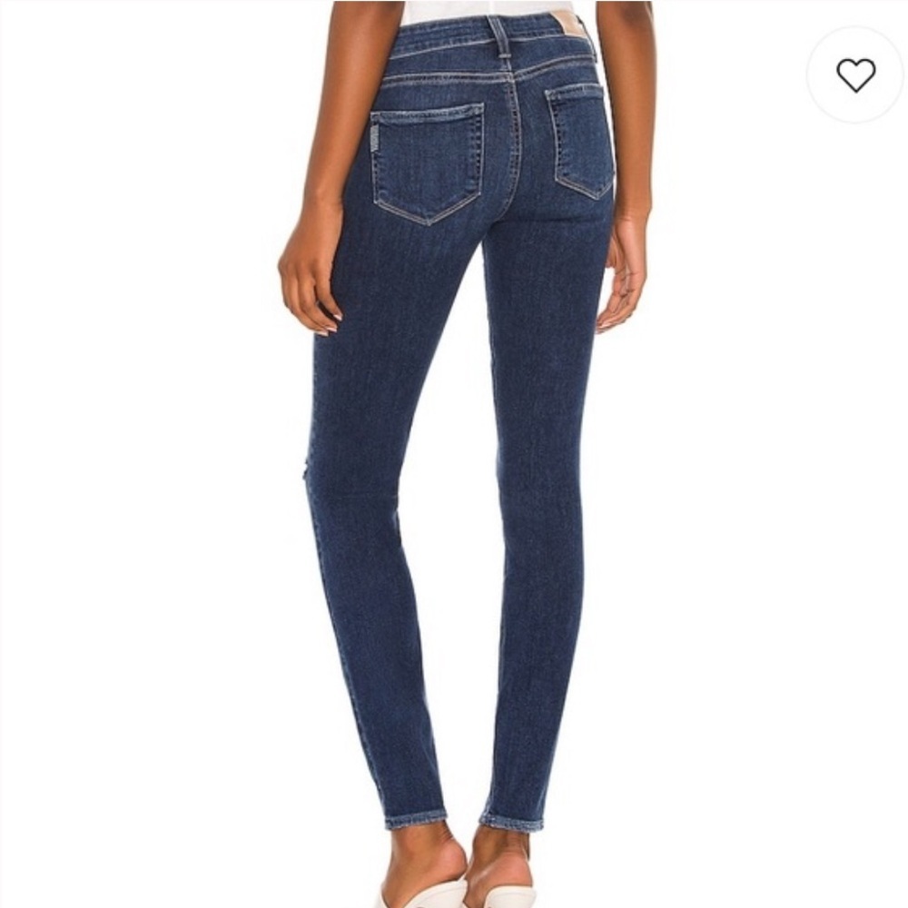 NWOT Size: 27 Paige Verdugo Ultra Skinny Samba Destructed Jeans - Picture 5 of 14
